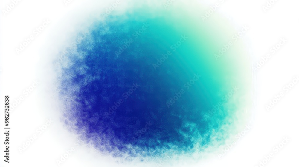 Fototapeta premium Abstract blue and green