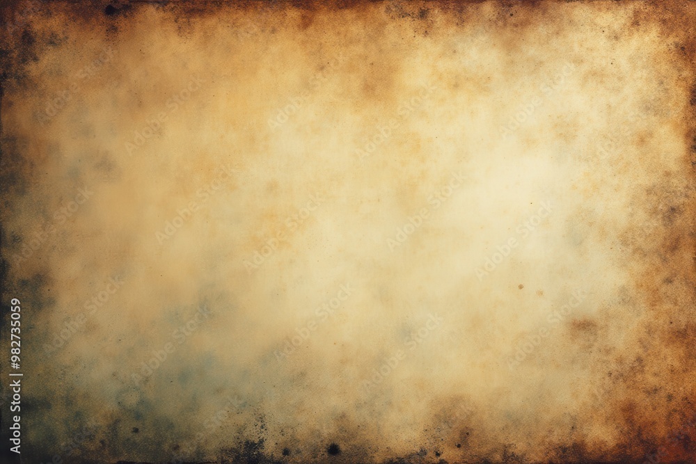 Aged Paper Texture with Brown and Yellow Splotches Aged Paper Texture with Brown and Yellow Splotches
