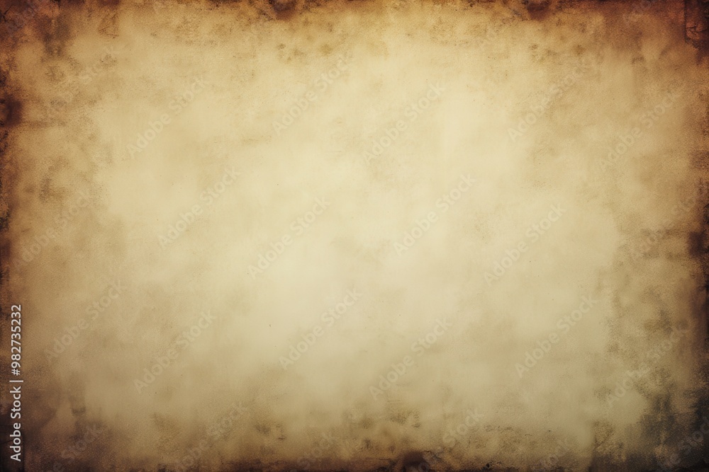 Aged Paper Texture with Brown Stains and Gradient Aged Paper Texture with Brown Stains and Gradient