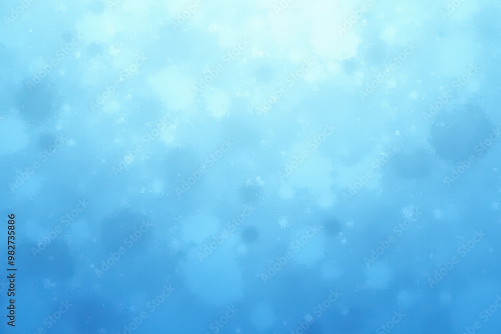 Abstract Blue and White Watercolor Background with Scattered Circles Abstract Blue and White Watercolor Background with Scattered Circles