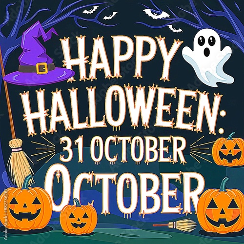 Happy Halloween Celebration Design