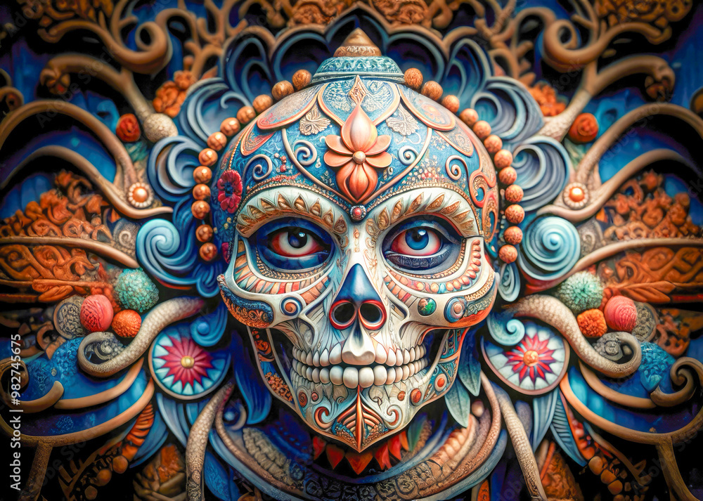 skull in the form of a skull skull in the form of a skull