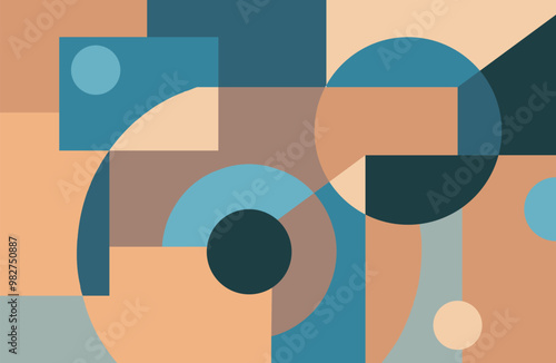 colorful abstract art for wall decoration
