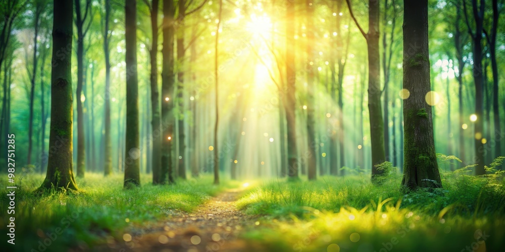 A blurred background of a peaceful forest, nature, trees, foliage, tranquility, peaceful, serene, forest A blurred background of a peaceful forest, nature, trees, foliage, tranquility, peaceful, serene, forest