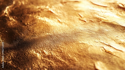 A luxurious gold foil texture, providing a tactile and high-end feel, ideal for premium products.