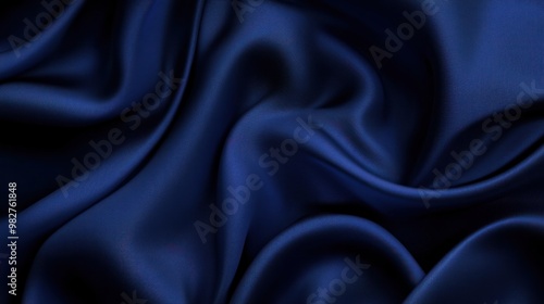 A navy blue background with deep, rich tones, offering a sophisticated and luxurious feel, ideal for elegant designs. photo