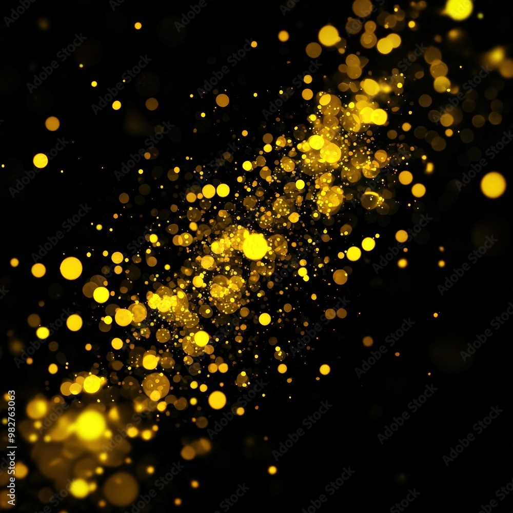 Sparkling gold lights Sparkling gold lights