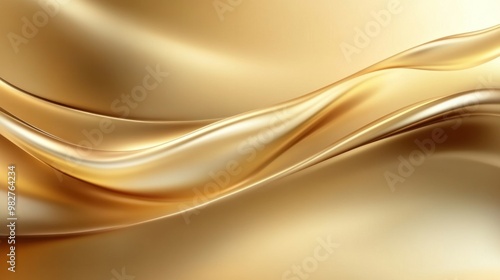 An elegant gold background with soft reflections and delicate gradients, perfect for high-end branding.