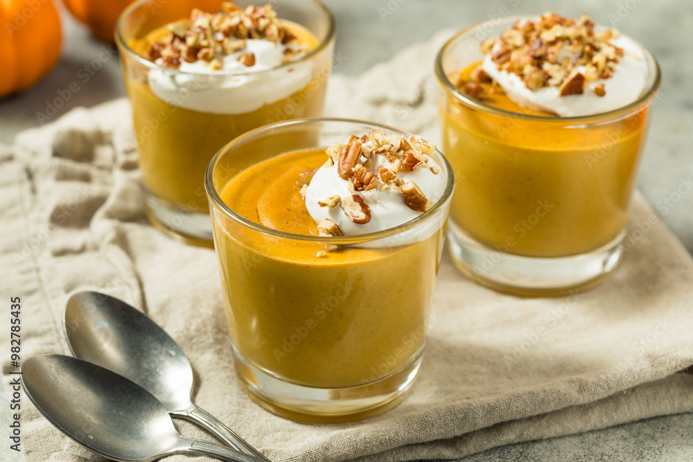 Sweet Homemade Pumpkin Pudding Sweet Homemade Pumpkin Pudding