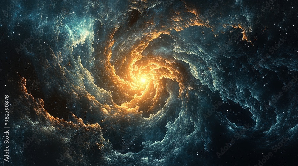 algorythmic form floating in space algorythmic form floating in space