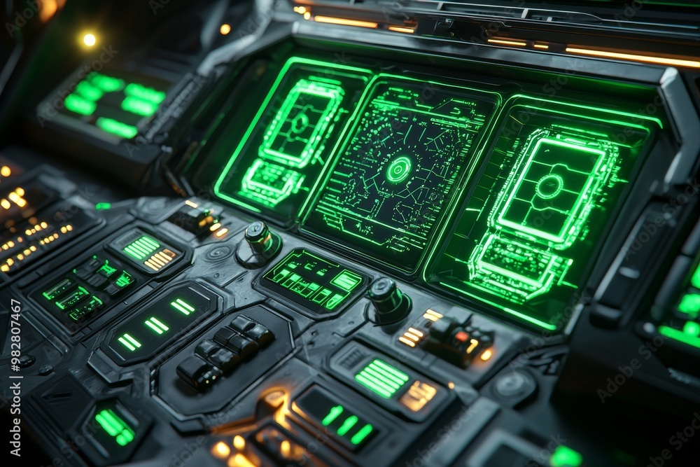 Interfacing deep sea submarine equipment with sonar terminal monitor screens and energy meters Interfacing deep sea submarine equipment with sonar terminal monitor screens and energy meters