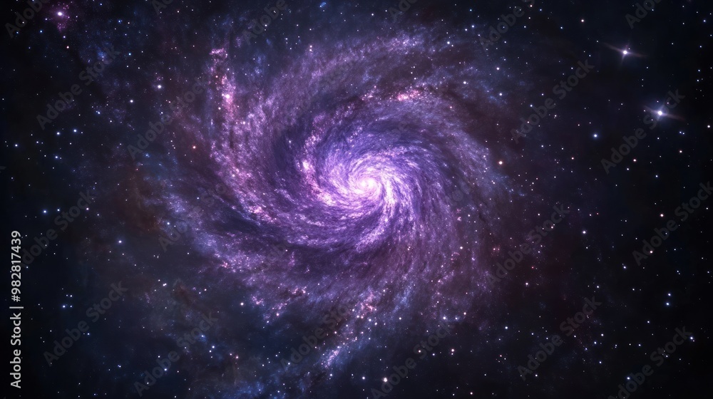 A vibrant spiral galaxy showcasing cosmic beauty and celestial phenomena. A vibrant spiral galaxy showcasing cosmic beauty and celestial phenomena.