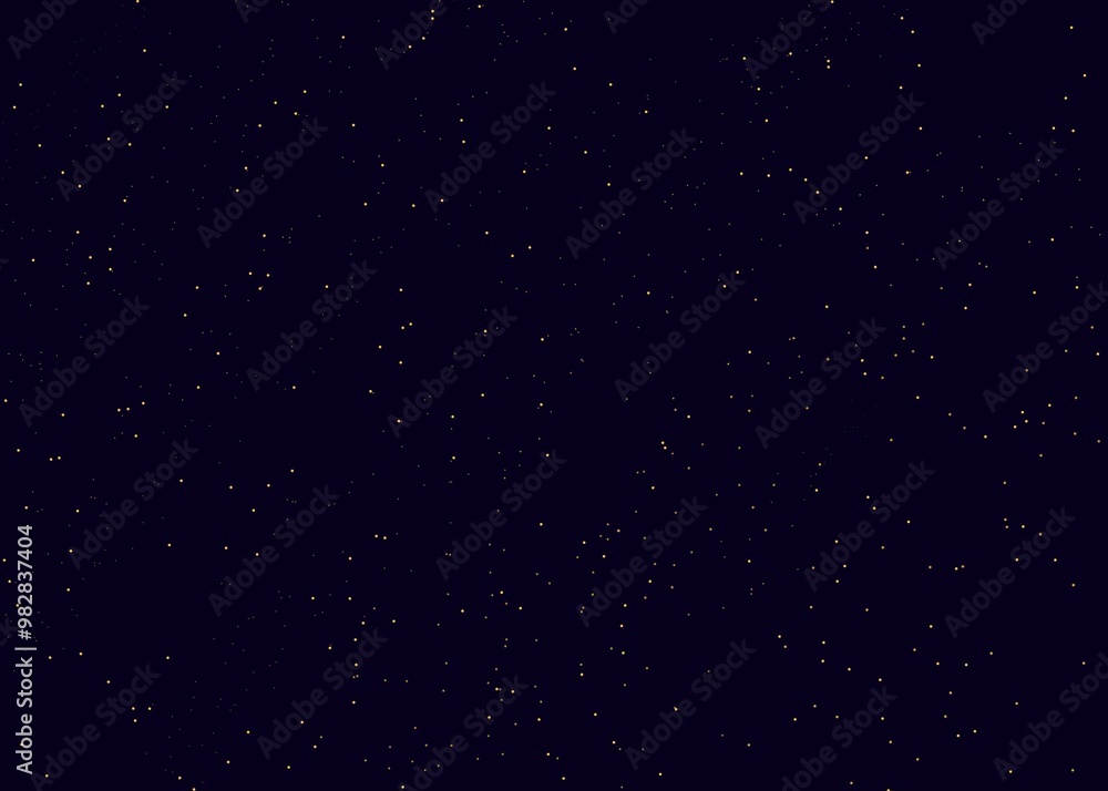Fototapeta premium Night starry sky. Many stars in the sky. The sky with stars. Starry night sky.