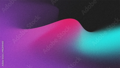 Digital grainy gradient with a colorful soft noise effect