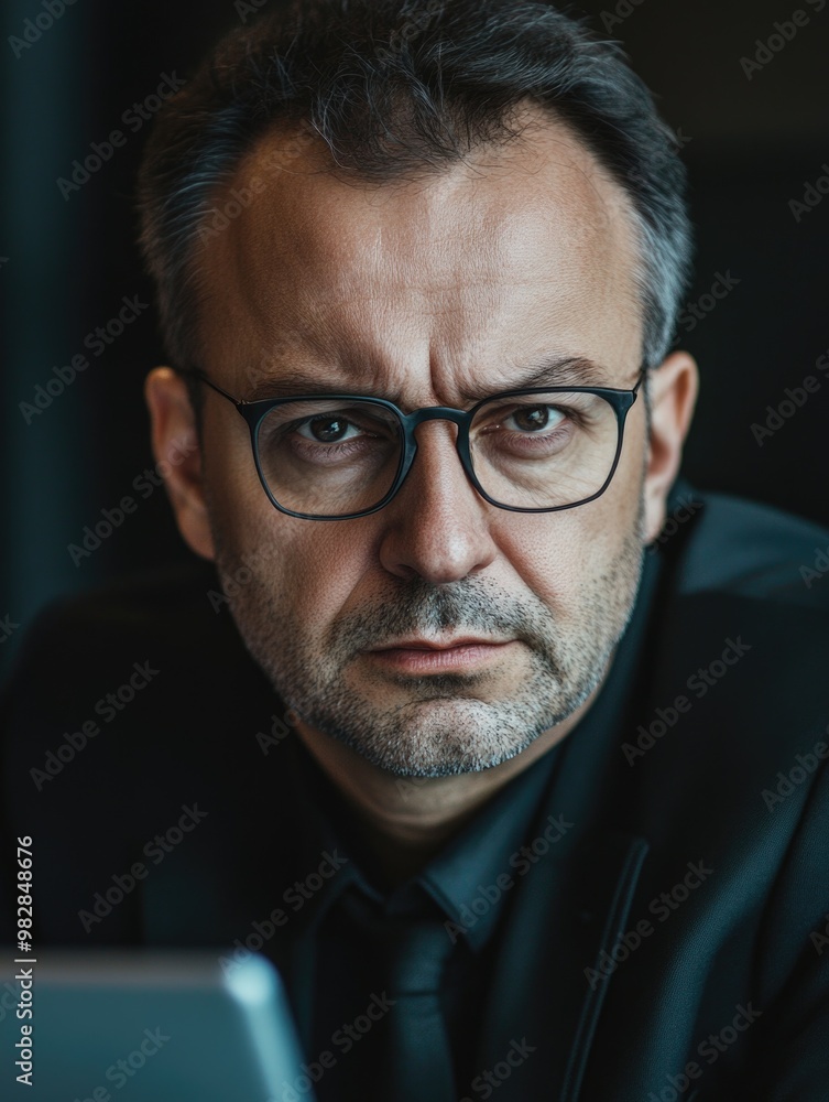Intense Businessman Intense Businessman