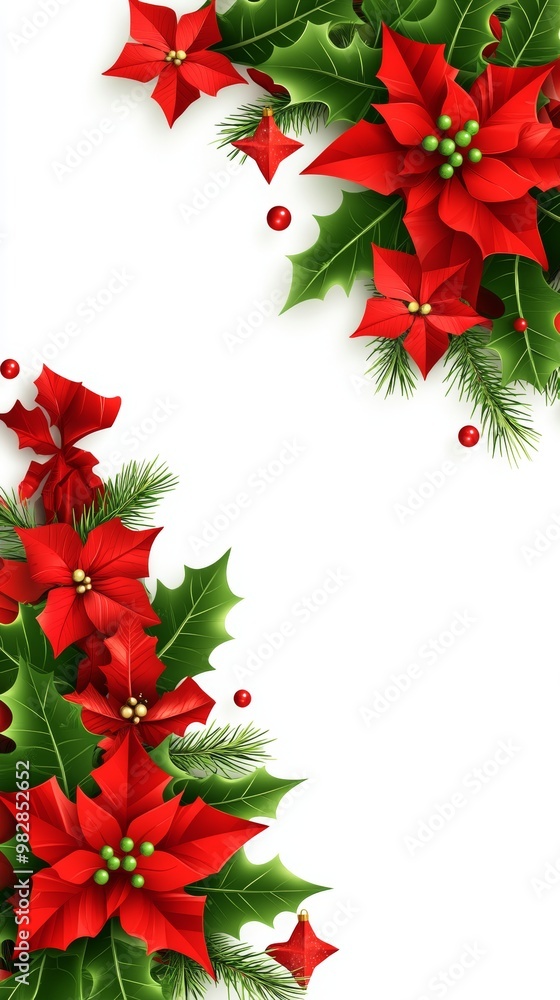 Xmas border frame. Festive Christmas and New Year background Xmas border frame. Festive Christmas and New Year background