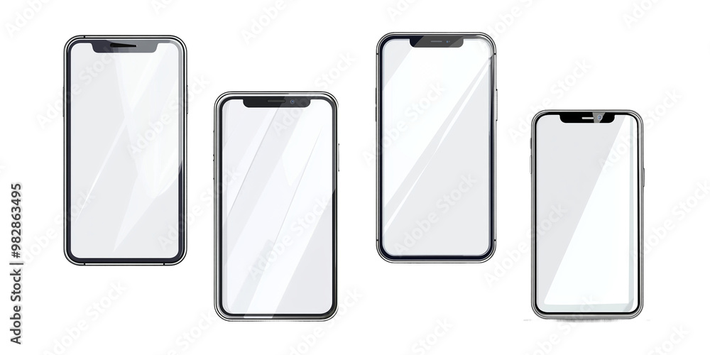 Screen Protector cartoon vector illustration clipart white background Screen Protector cartoon vector illustration clipart white background