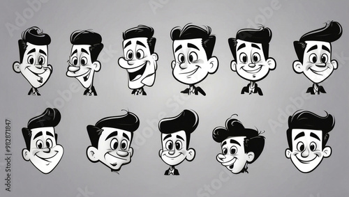 Retro Cartoon Character