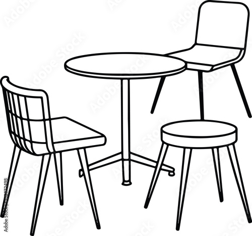 set of chairs