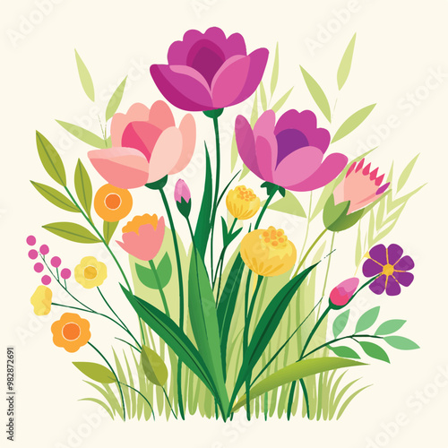 bouquet of tulips