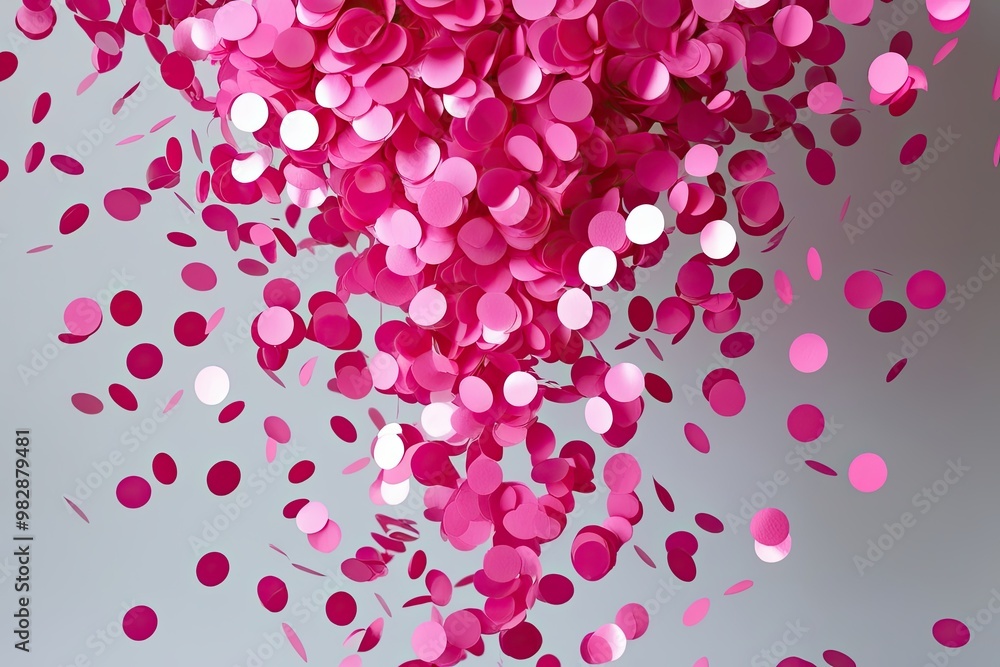 Floating 3D Gold Confetti for Celebration Events Floating 3D Gold Confetti for Celebration Events