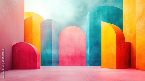 Abstract scene model