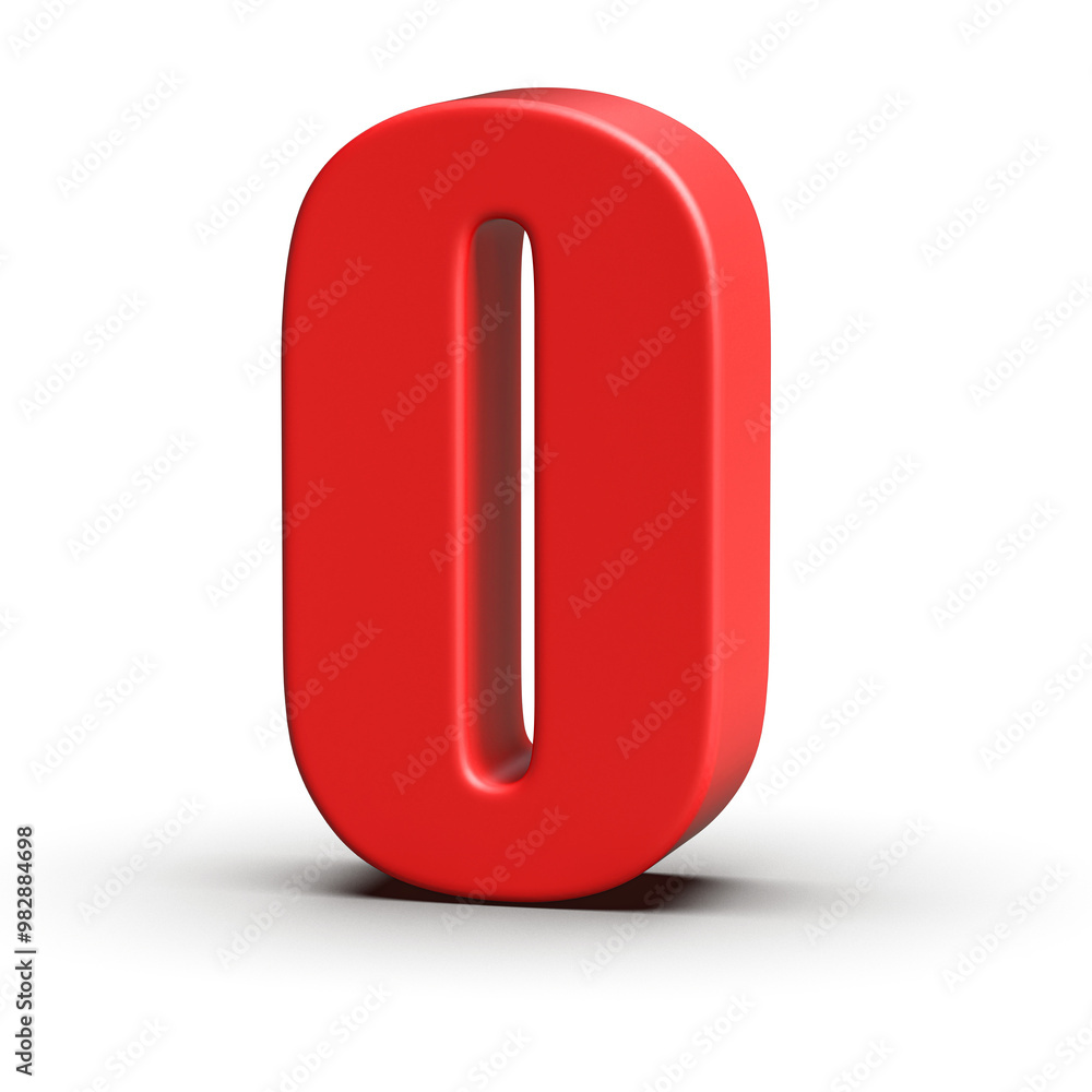 Red Number 0 Red Number 0