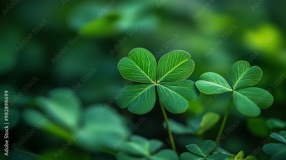 Close-Up of a Four-Leaf Clover
Close-Up of a Four-Leaf Clover