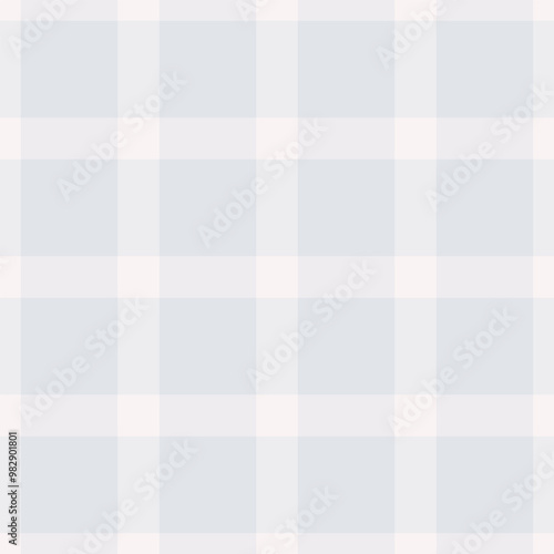 Luxurious tartan vector check, rug seamless texture plaid. Ragged background textile fabric pattern in white and sterling silver colors.