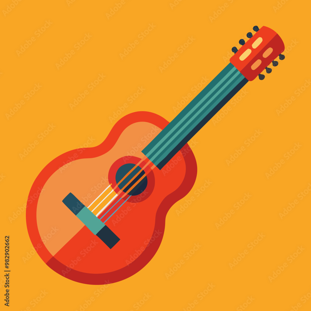 vector illustration of guitar vector illustration of guitar