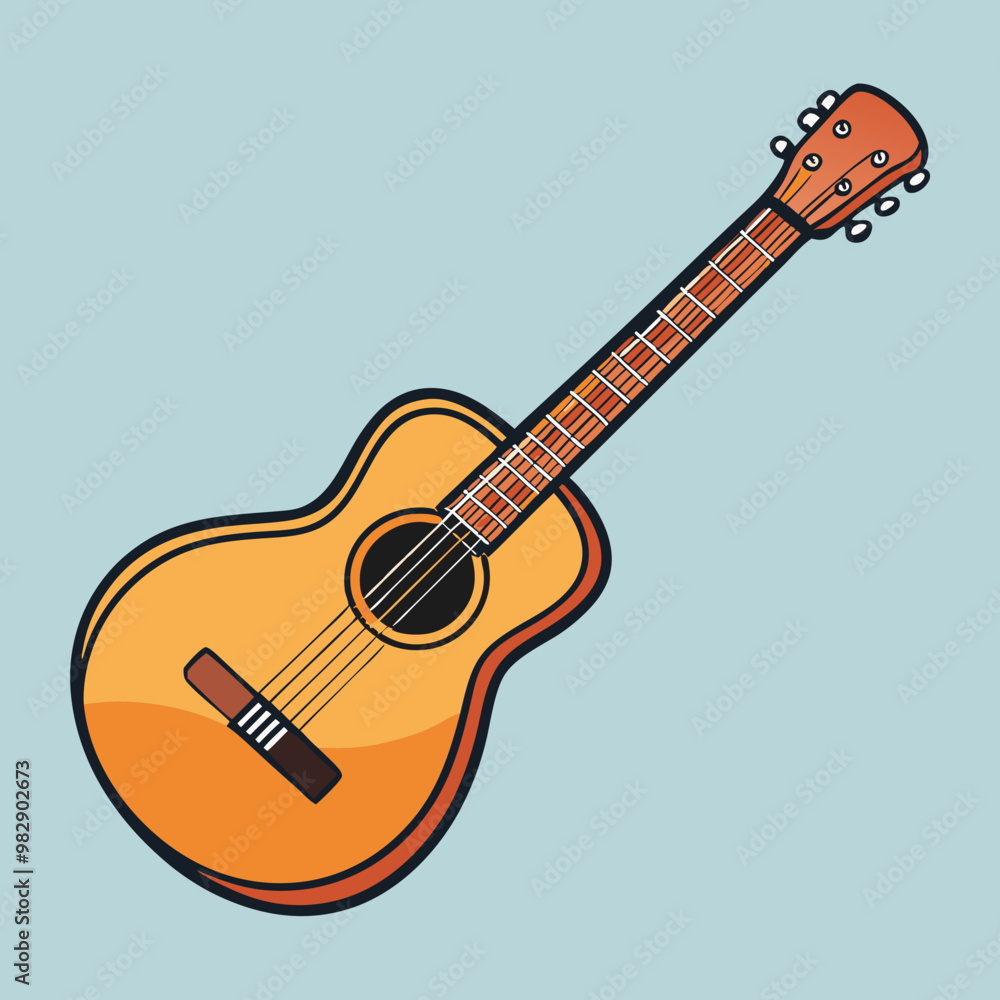 vector illustration of guitar vector illustration of guitar