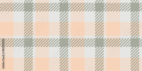 Male texture seamless plaid, production fabric check tartan. Autumn background pattern vector textile in sterling silver and light colors.