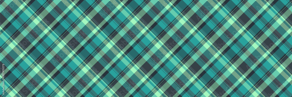 Fototapeta premium Bedroom texture plaid fabric, paper background tartan pattern. Glamour seamless textile vector check in dark and pastel colors.