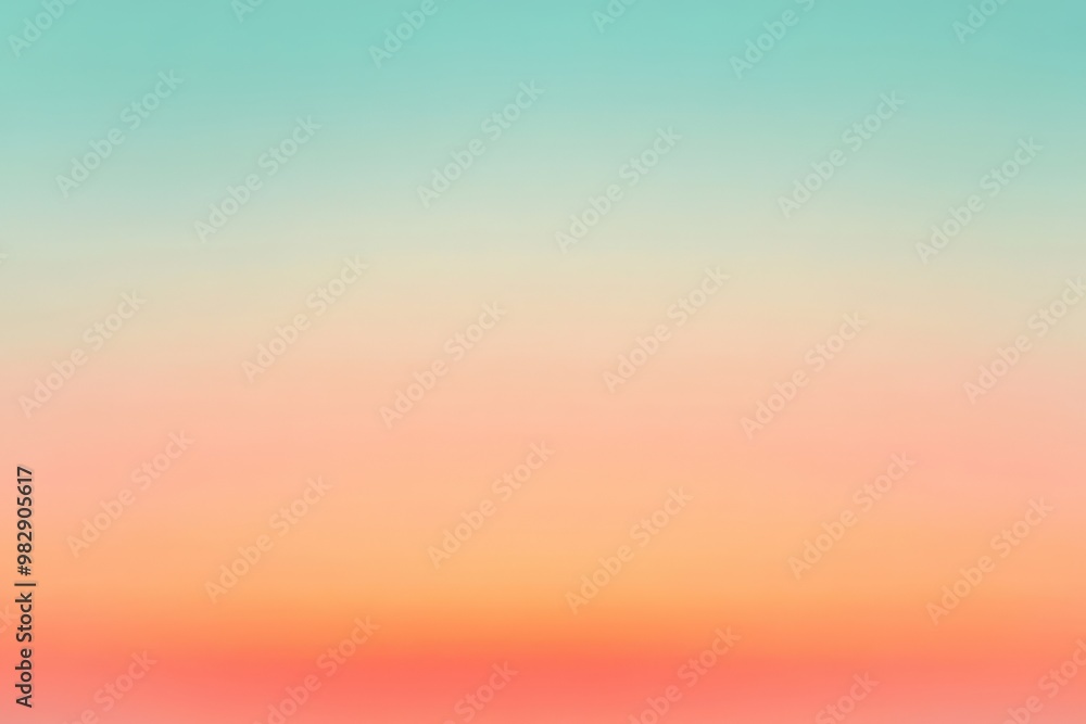 Obraz premium Soft Gradient Background in Pastel Colors