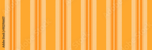 Packaging pattern background fabric, shop seamless vector lines. T-shirt vertical stripe texture textile in amber and light colors.