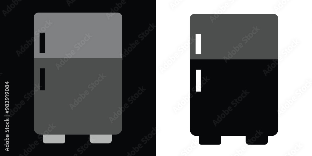 Refrigerator icon. freezer vector icon . Freezer symbol. Refrigerator icon. freezer vector icon . Freezer symbol.
