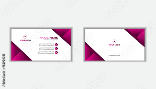 modern business card template