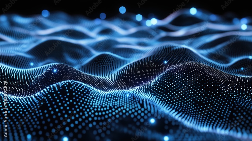 Futuristic 3D Wave Points, Futuristic digital wave-
A visually striking abstract composition featuring a dynamic wave pattern Futuristic 3D Wave Points, Futuristic digital wave-
A visually striking abstract composition featuring a dynamic wave pattern
