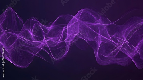 Purple Smoke on White Background, Abstract Image, Texture, Pattern Background, Wallpaper, Cover and Screen of Smartphone, PC, Laptop, 9:16 and 16:9 Format