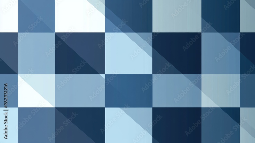 Blue background featuring a flat design of a check with shadow effects Blue background featuring a flat design of a check with shadow effects