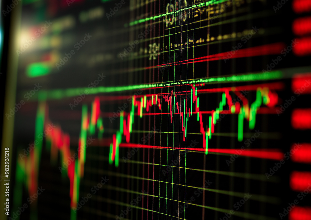 stock market chart stock market chart