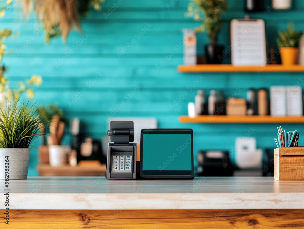 Mobile payment app showing transactions for a small business, easy management of sales and inventory on the smartphone Mobile payment app showing transactions for a small business, easy management of sales and inventory on the smartphone