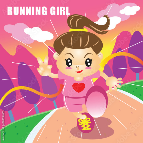 running girl