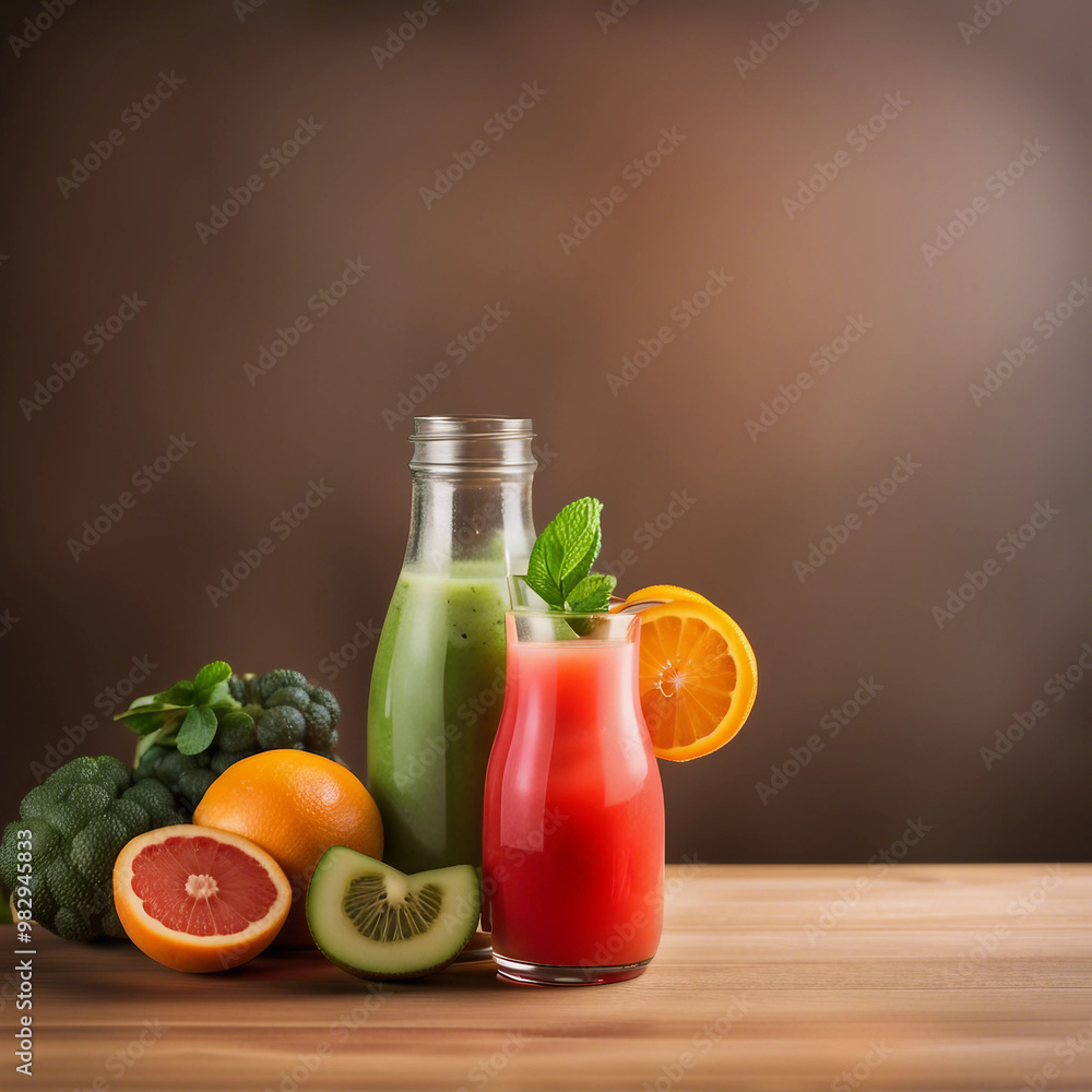 delicious fresh juice illustration background delicious fresh juice illustration background