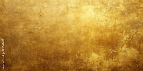 Vintage Aged Gold Texture Background with Antique Distressed Surface for Designers