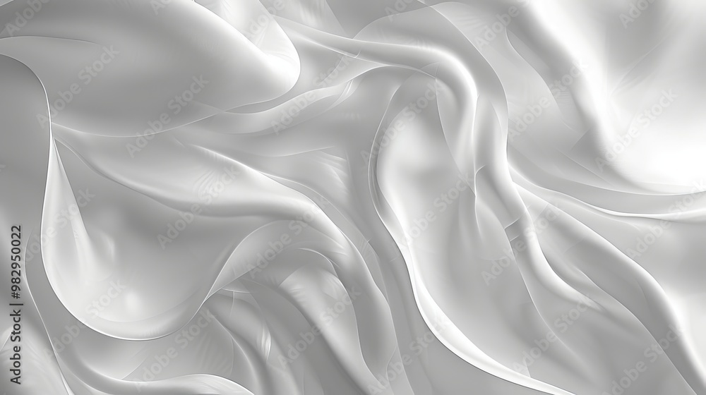 Fototapeta premium white textile background with pleats