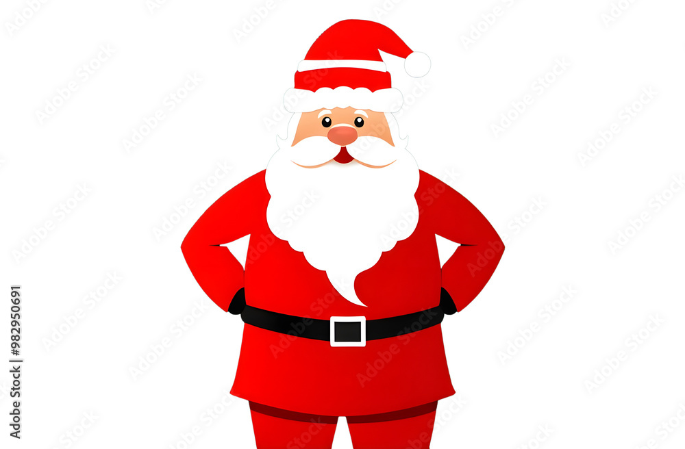 Santa Claus isolated on transparent background. Santa Claus isolated on transparent background.