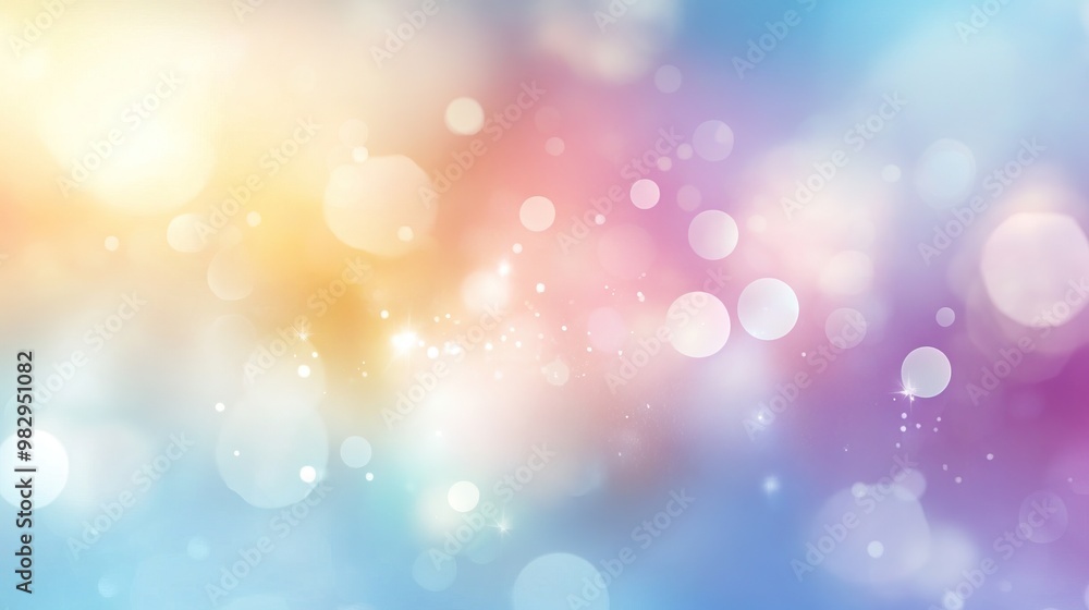 A vibrant abstract background featuring soft bokeh lights in dreamy pastel colors. Ideal for creative projects and design. A vibrant abstract background featuring soft bokeh lights in dreamy pastel colors. Ideal for creative projects and design.