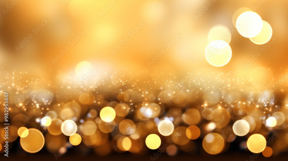 Blur bookeh gold lights or flashes on a tan color background Blur bookeh gold lights or flashes on a tan color background