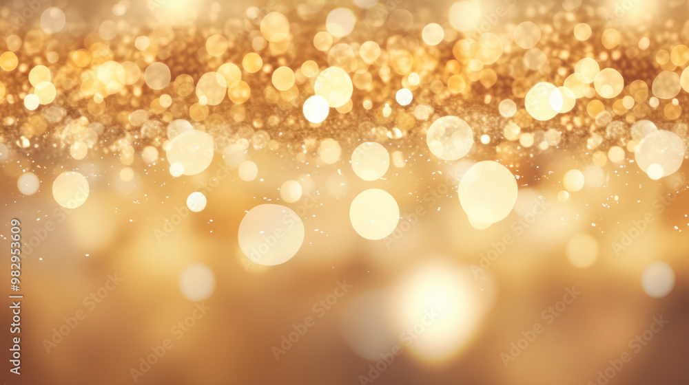 Blur bookeh gold lights or flashes on a beige color background Blur bookeh gold lights or flashes on a beige color background